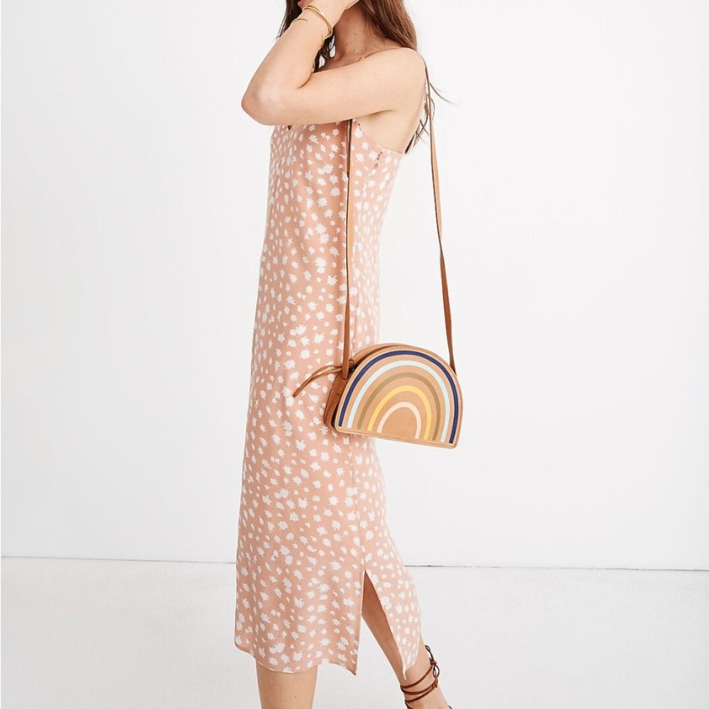 Madewell | Silk Cami Slip Dress in Star Shower Size 2